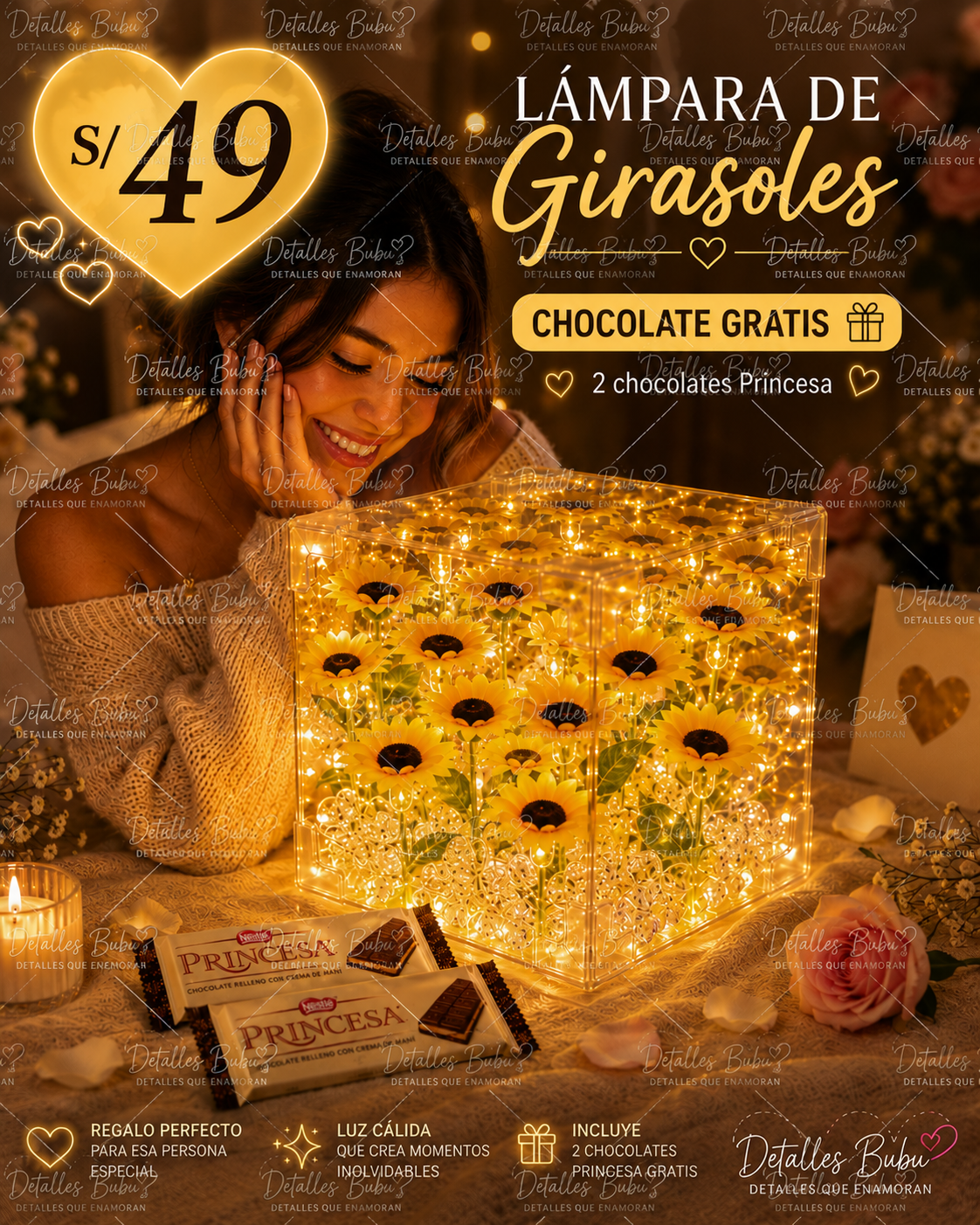 🌻 Flores que nunca se marchitan y recuerdos que nunca se olvidan