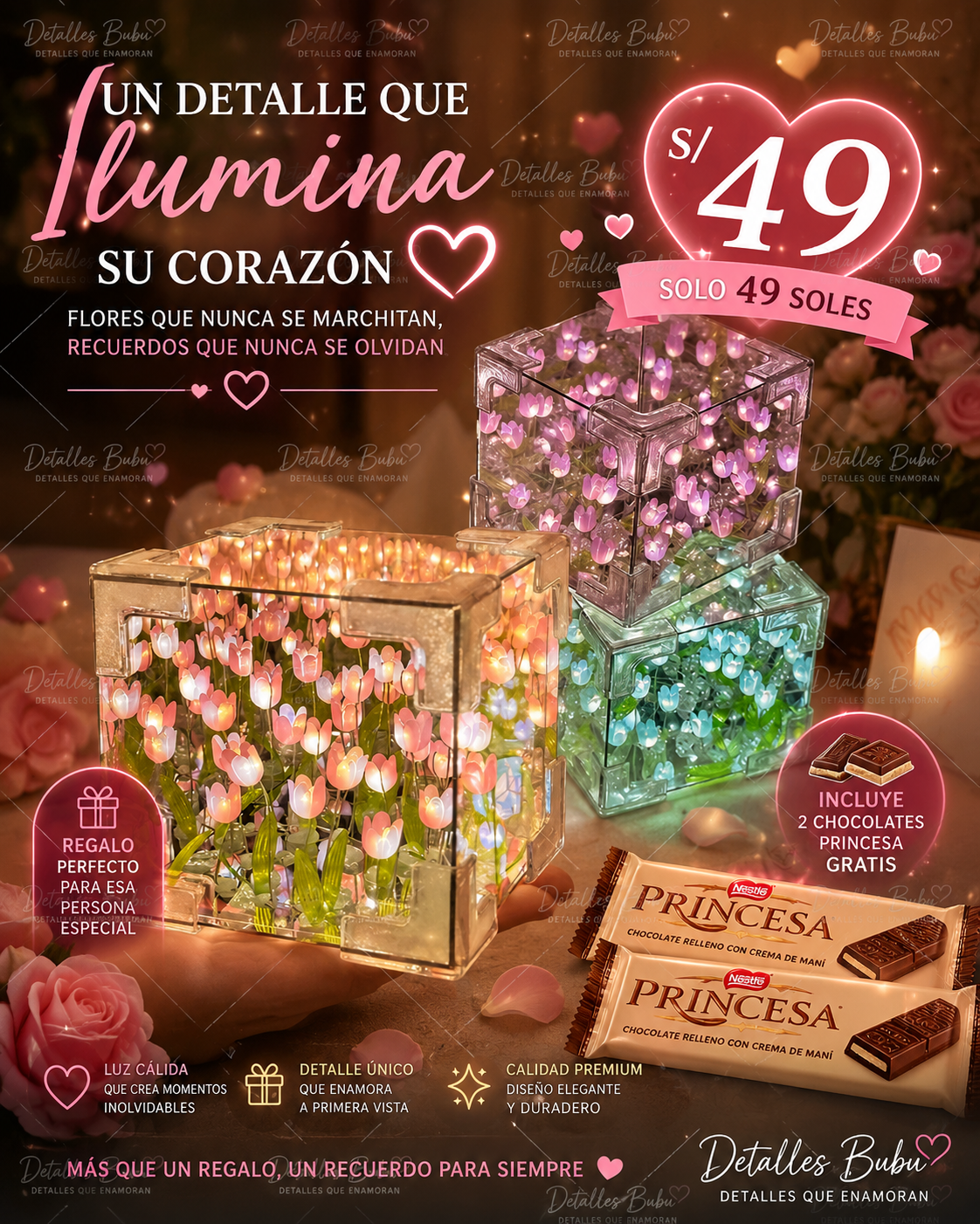 ✨ El detalle que iluminará su corazón 🌷💖