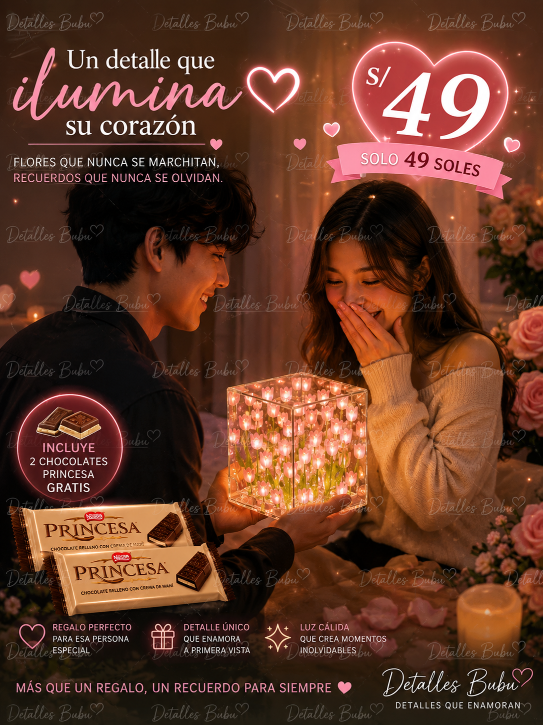 ✨ El detalle que iluminará su corazón 🌷💖